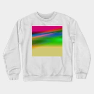 PINK GREEN ORANGE TEXTURE ART Crewneck Sweatshirt